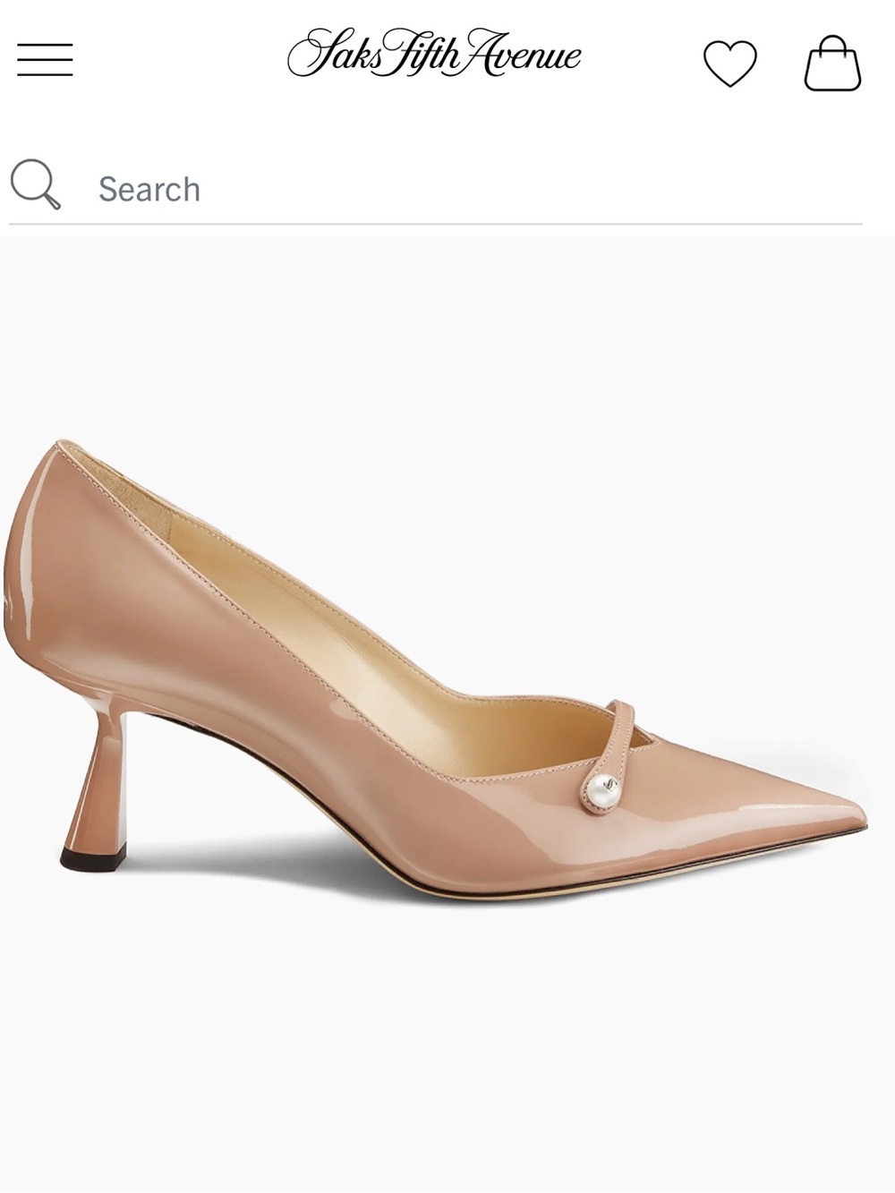 Jimmy Choo Ballet Pink Patent Leather Mary Jane Pumps